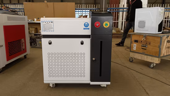 Saldatrice laser di tipo automatico 2000W/1500W per alluminio rame acciaio inossidabile con fili di alimentazione Saldatrice laser automatica a fibra continua/a punti