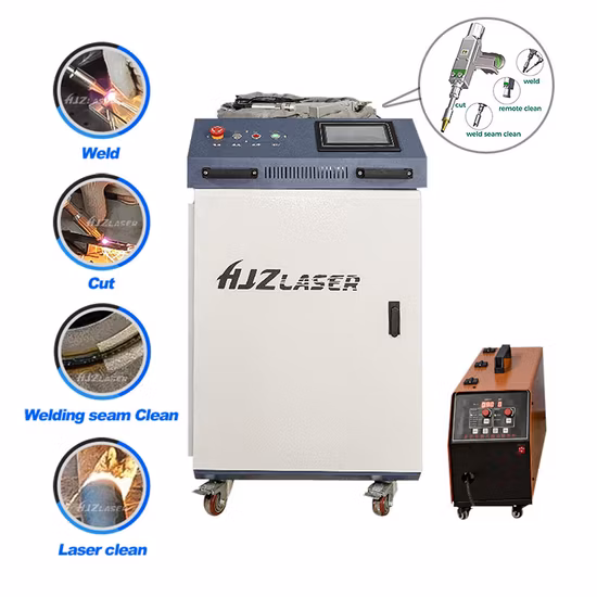 Personalizzazione del campione Piattaforma veloce personalizzata da 1000/1500/2000/3000 W e saldatrice laser a fibra portatile per inceppamenti/sigilli/punti su tutti i metalli e metalli rari