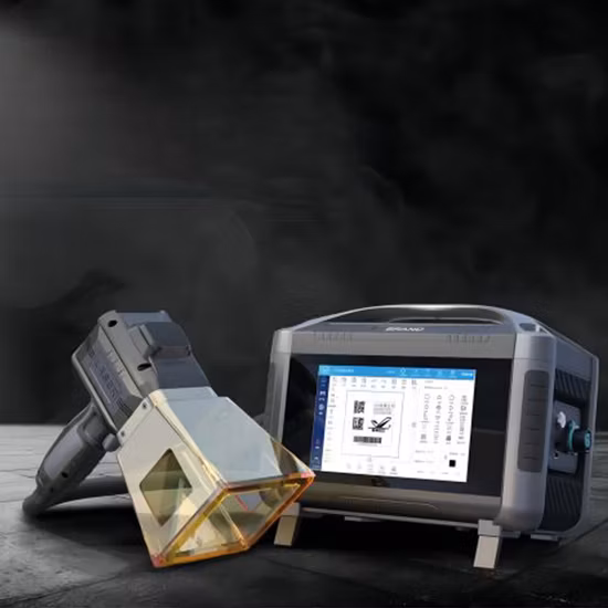 Mini macchina per marcatura laser con mini marcatore laser a fibra ottica da 20 W 30 W 50 W