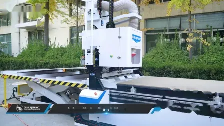 Linea di produzione di mobili per carichi pesanti Macchinari per intaglio del legno CNC Router CNC 1530 Atc con tavolo di caricamento automatico in vendita in Messico
