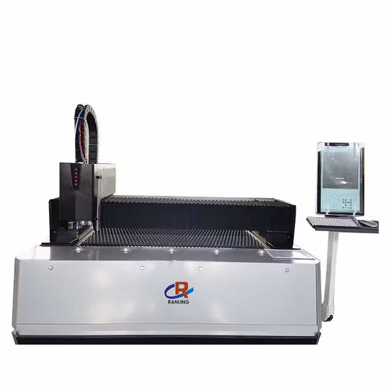 1000W 2000W 3000W Lamiera delicata Acciaio inossidabile Alluminio Rame Cutter Ipg Macchina da taglio laser a fibra CNC